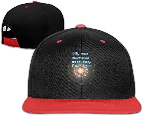 Hey, The Universe Is So Big, I Met You Lovely Pigment Dyed Cap Red