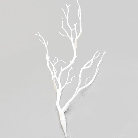 Artificial Tree,Woopower 2 Packs 35cm Fake Tree Branch Plastic Small