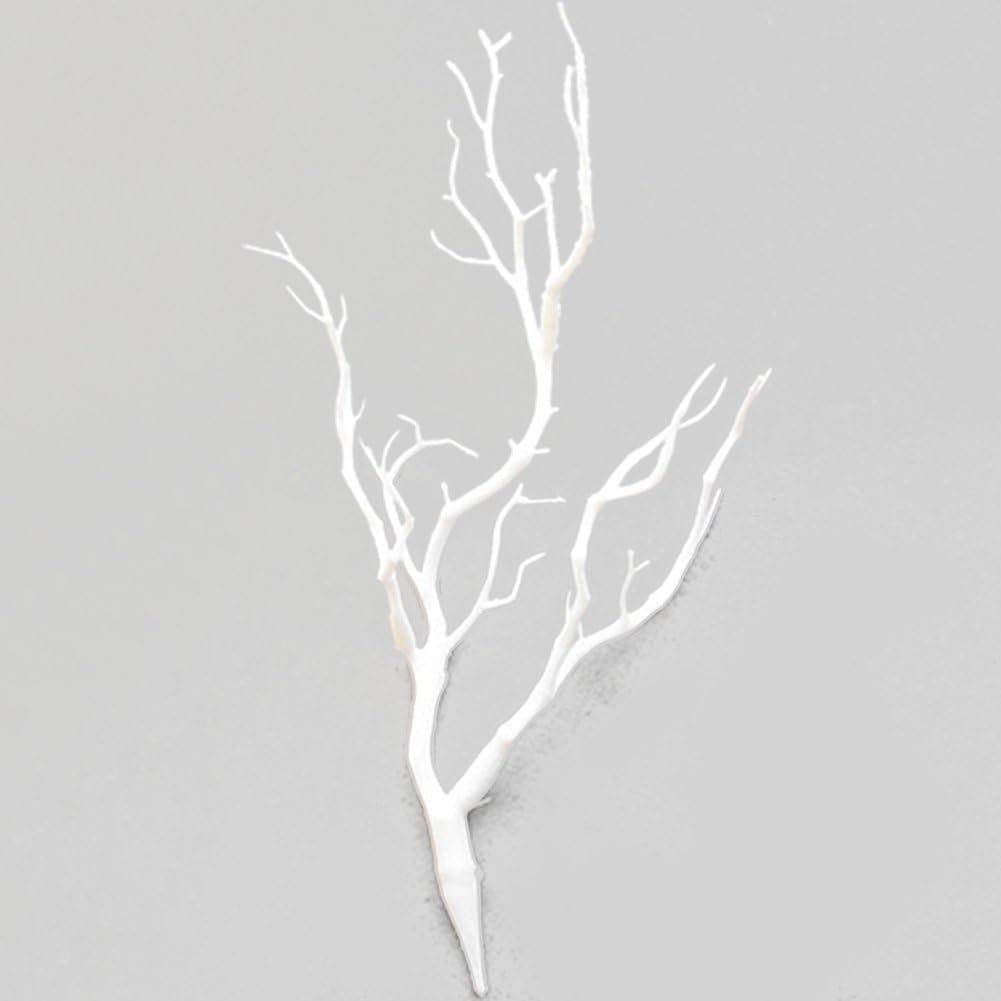 Artificial Tree,Woopower 2 Packs 35cm Fake Tree Branch Plastic Small