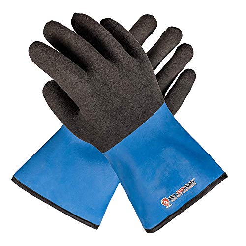 Grill Armor Extreme Heat Resistant Waterproof Oven Gloves EN407 Certified 932F with Hot Liquid