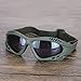 Viriber Motorcycle Goggles Bike Goggles UV Protective Outdoor Glasses Dust-proof Protective Combat Goggles Military Sunglasses Outdoor Tactical Goggles