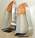 2″ Western Aluminum Barrel Roper Show Saddle Stirrups 5″ Foot Light Weightthumb 1