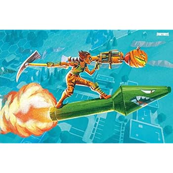 Trends International Fortnite - Multi- Rocket Wall Poster, 22.375