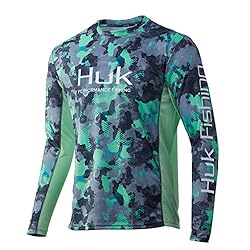 HUK Men's Icon X Camo Long Sleeve Performance