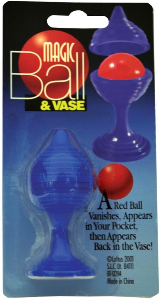Amazon Com Loftus Magic Red Ball And Blue Vase Trick Toys Games