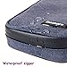 Damero USB Flash Drive Case Bag Wallet, SD Memory Cards Cable Organizer-Travel Gadget Case for Electronics Accessories (Small, Dark Blue)