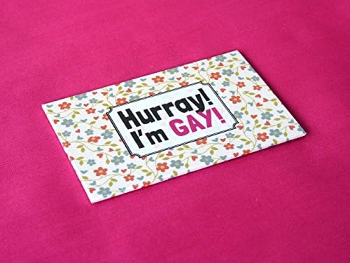 Handmade Gay pride colorful magnet