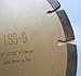 Whirlwind USA LSS 9 inch Dry or Wet Cutting General Purpose Power Saw Segmented Diamond Blades for Masonry Brick/Block Pavers Concrete Stone (9