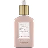 ALFAPARF MILANO Lisse Design Keratin Therapy Hair Serum - Anti-Frizz Control - Smoothing - Heat Protection and Damaged Hair Treatment - Leave-In Collagen and Keratin Protein Serum (4.23 fl oz)