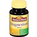 Nature Made Magnesium 250 mg Tablets 100 ea (Pack of 8)