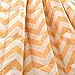 Exclusivo Mezcla Luxurious Yellow and White Oversized Chevron Throw Blankets 60