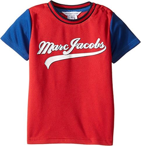 Little Marc Jacobs Baby Boy's Official Jersey (Infant) Rouge/Bleu Shirt