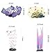 Uniclife 4 Pack Fish Tank Decorations Glowing Effect Aquarium Décor Small Silicone Artificial Jellyfish Coral Plant Ornamentthumb 1