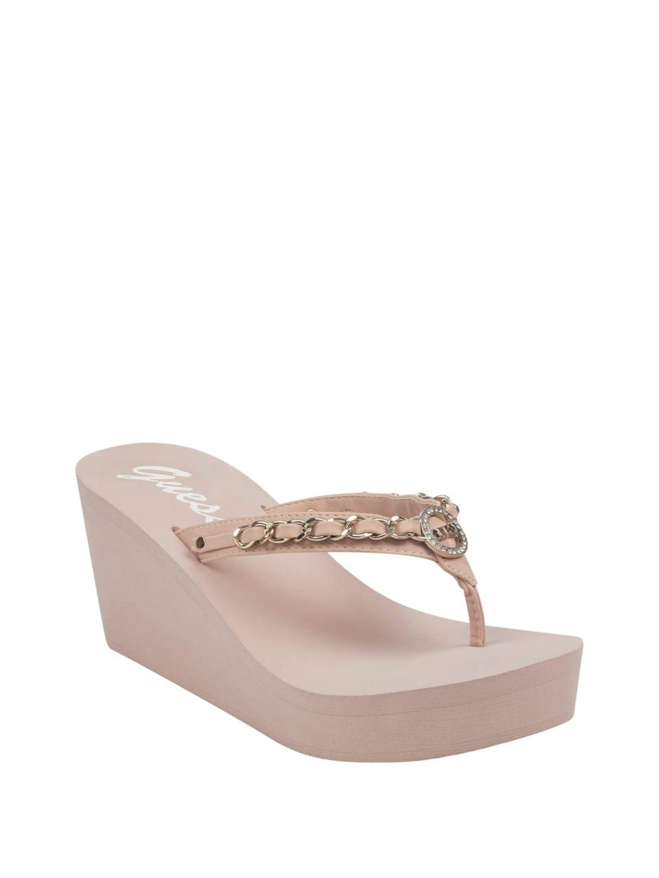 guess high heel flip flops