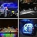 VANJING 2PCS 60 Inch RGB LED Truck Bed Light Strip Kit with Sound-Activated Function for Cargo Boat Pickup RV SUV Waterproof IP67 Lighting Tailgate 12v Boats and More