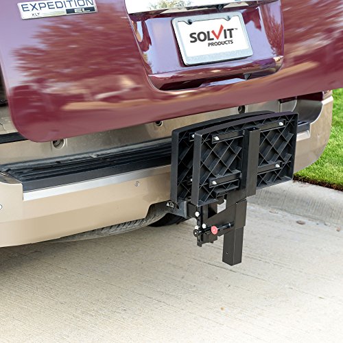 Solvit PetSafe PupSTEP HitchStep Pet Stairs, Steps for Truck and SUV Hitches, Great for Medium