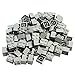 LEGO Parts and Pieces: Light Gray (Medium Stone Grey) 2x2 Brick x100