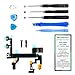 iPhone 5S Power Button, Proximity Light Sensor, and Microphone Flex Cable Replacement Kit with DM Tools and Instructions Included - DIYMOBILITY