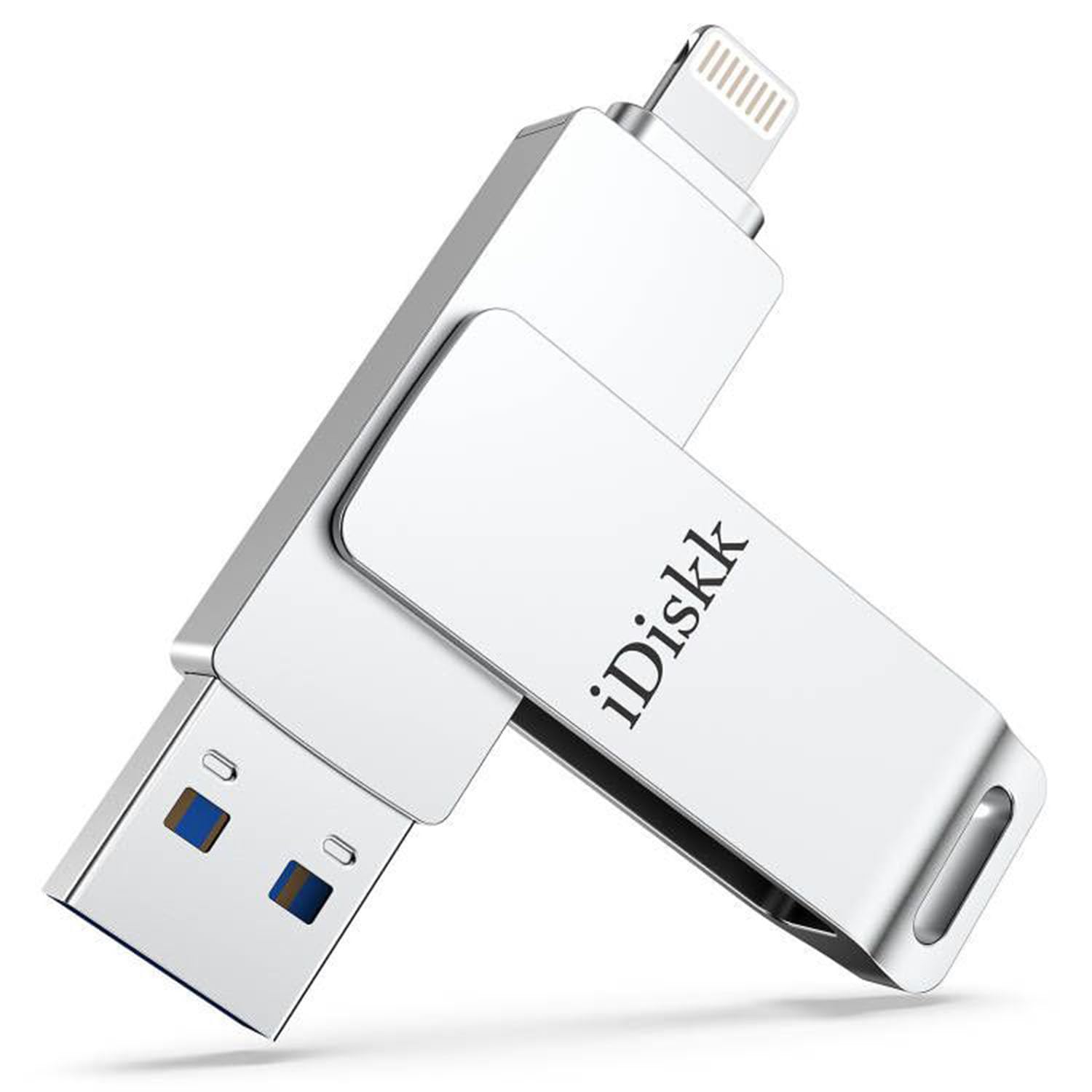 iDiskk MFi Certified 512GB Photo Stick - USB 3.0 Flash Drive for iPhone, iPad, Mac and PC