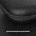 COWIN E7 Tailor-Made Headphone Case, Waterproof Zipper Hard Travel Portable Headphone Carrying Case, Perfectly Fit for E7 Over Ear Headphones – Blackthumb 3