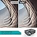 Projector, BARZAA Video Projector 4200Lux, Full HD Projector, LED Home Theater Projector Support 1080P 2HDMI 2USB VGA AV Headphone Jack, Compatible Laptop chromecast DVD PS4 Amazon Fire TV Stickthumb 1
