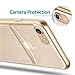 For iPhone 7 / iPhone 8 Slim Fit Clear TPU Gel Shockproof Case Cover with Card Holder (Transparent)