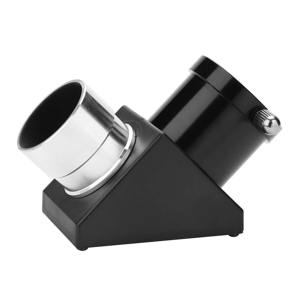 EBTOOLS for 1.25" 90 Degree Eyepiece 1.25" Diagonal Adapter 90 Degree Erecting A Mirror Prism Image for Telescope