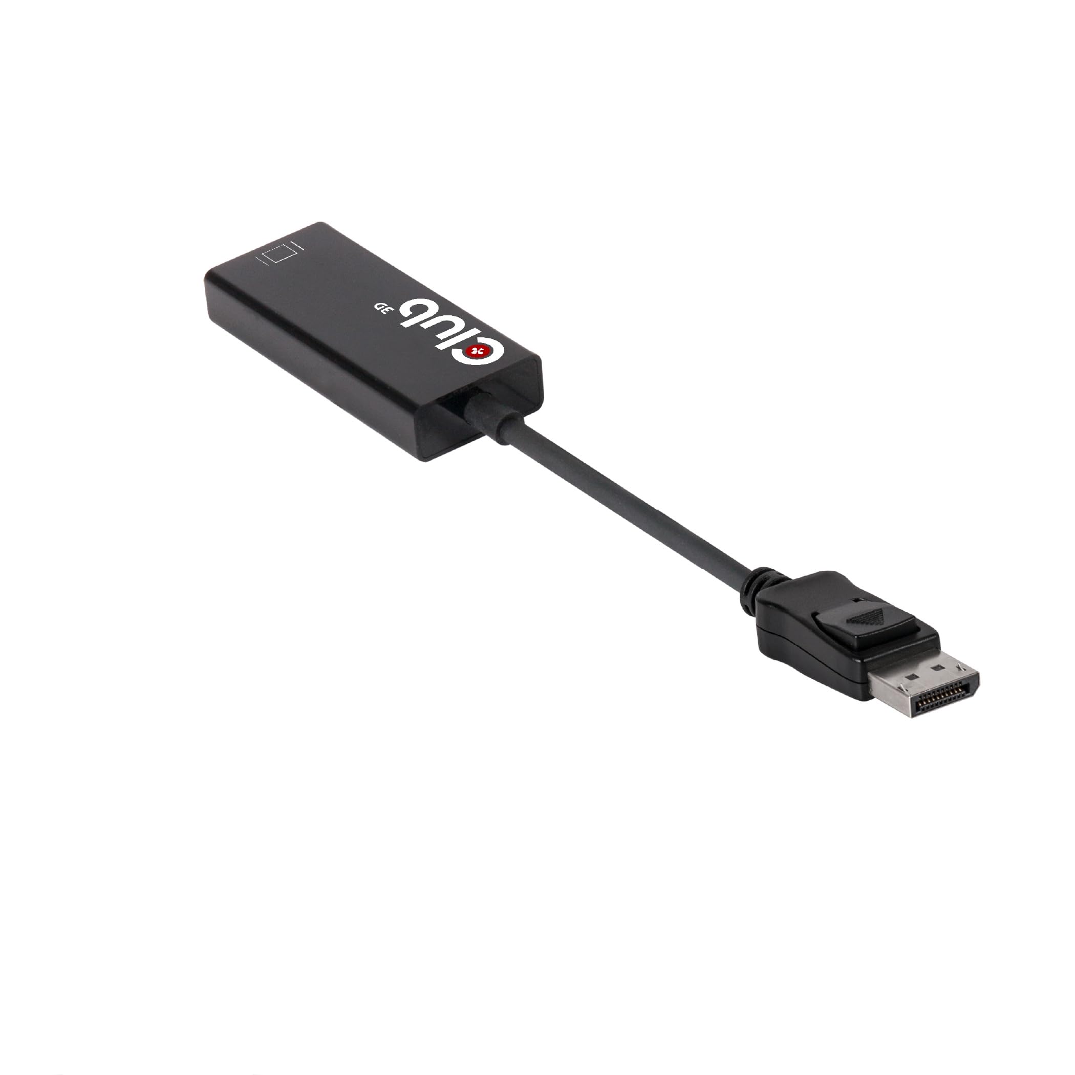 Club 3D CAC 2070 DisplayPort 1.2 to HDMI 2.0 UHD Active Adapter – Black