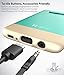 Vena iSlide [Two-Tone] Dock-Friendly Slim Fit Hard Case Cover for Samsung Galaxy S8 - Teal/Champagne Gold