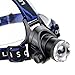 Best Super Bright Wearable Headlight Head-Lamp | Rechargeable Head Torch | Hands Free LED Head Flashlight With Battery | Water and Drop Resistant Zoomable Head Lamp Spotlight Warranty