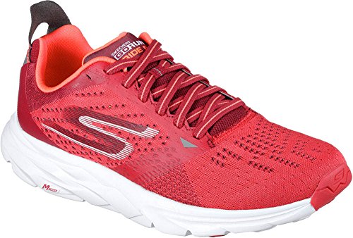 Skechers Performance Mens Go Run Ride Running Shoe Red