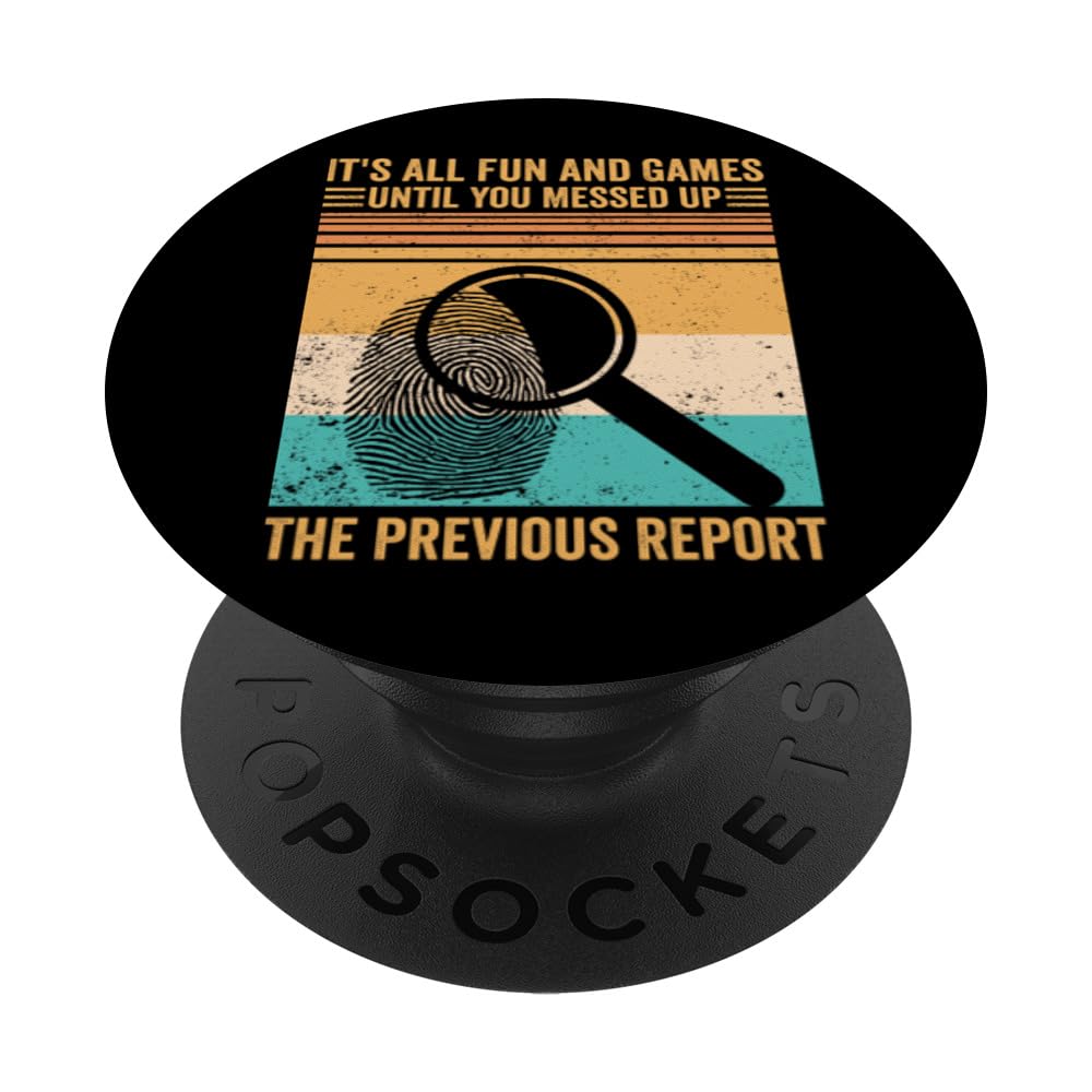 Forensic Scientist Fun Games You Messed Up Previous Report PopSockets Swappable PopGrip