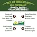 Grass Fed Collagen Protein Bar by Peak Performance. Delicious Paleo and Keto Friendly Snack with Organic Cashew Butter. Clean, Non GMO, Gluten Free Vanilla Flavor Bars. A Perfect Primal Treat! 12 Pack