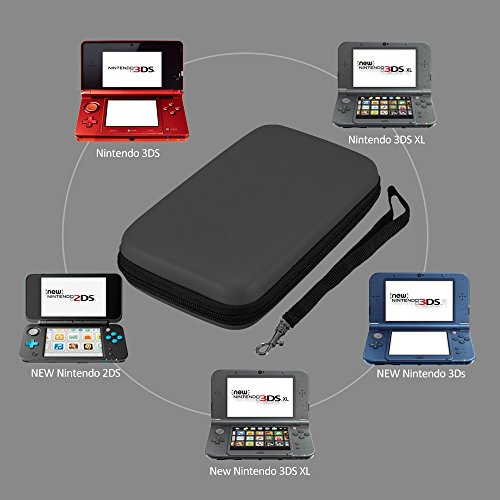 image for Nintendo New 3DS/3DS XL Case with Game Storage, Inepo 11-in-1 Game Acc