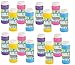 Neliblu Bulk Party Bubbles - 12 Pack 2 Oz Bubble Bottles with Wands - Summer Fun Toys, Party Favors, Goody Bag Stuffers for Kids Assorted Colors by Neliblu | Mini Bubble Bottles for Toddlers