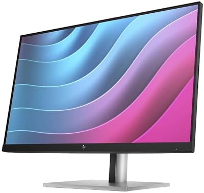 HP E24 G5 23.8" Full HD IPS HDMI DP Pivot Monitor