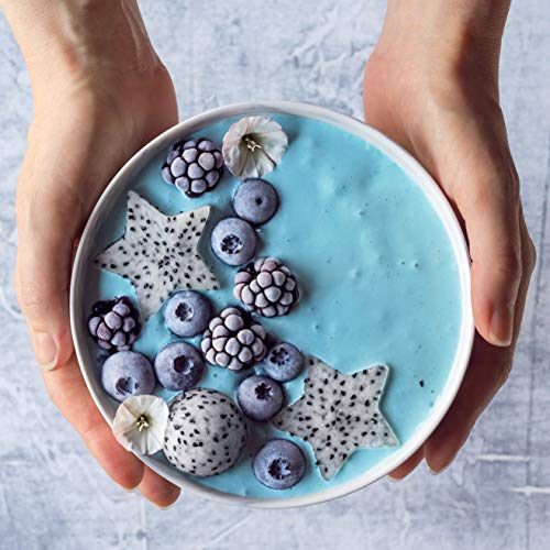 Ellie's Best Organic Blue Spirulina Powder Superfood Supplement - Odorless - 3LB Bulk - Vegan, Non GMO, Gluten-Free, Dairy-Free, Brilliant Blue Food Coloring - Pure Water Extracted