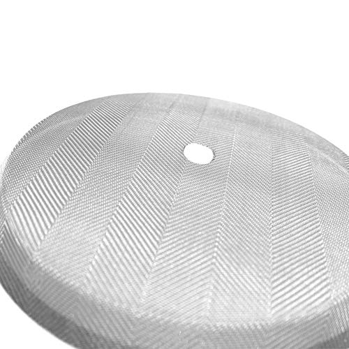 6 Pack French Press Replacement Filter Screen,Reusable Stainless Steel Mesh Filters for Universal 1000 ml / 34 oz / 8 cup French Press Coffee Makers - Thumbnail 6