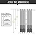 Haperlare Sheer Curtains, Leaf Embroidery White Sheer Window Curtains Faux Linen Textured Solid Grommet Voile Curtains for Living Room Bedroom, 52 x 84 Inch, 2 Panels