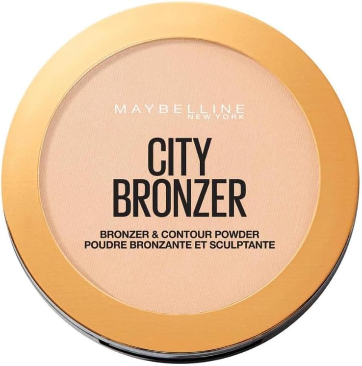 Maybelline City Bronzer Bronzing Powder Light Cool 100 New York Polvere
