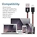 ONSON iPhone Cable,2Pack 10FT Extra Long Nylon Braided Cord Lightning Cable Certified to USB Charging iPhone Charger for iPhone 7/7 Plus/6S/6 Plus,SE/5S/5,iPad,iPod Nano 7 (Black Red,10FT)
