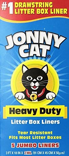 Heavy Duty Litter Box Liners, Jumbo, 5 Liners-Box (Limited Edition)