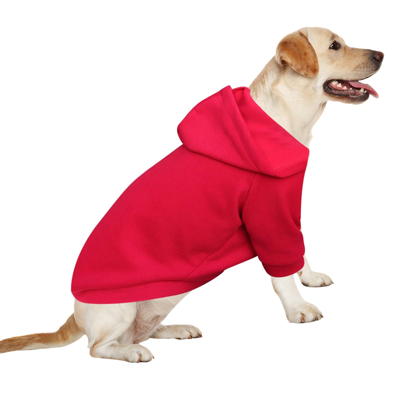HuaLiSiJi Dog Hoodie Dog Sweatshirt Warm and Lightweight, With a Soft Texture, Elasticity Easy to Wear and Bright Colors (Red, 5XL) — image 1