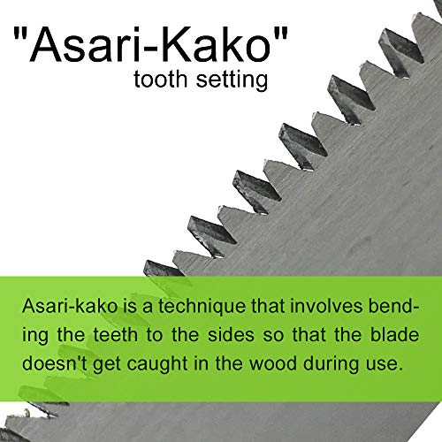 Japanese Hand Saw 210mm Ryoba PRO Sharp and Smoothly HACHIEMON