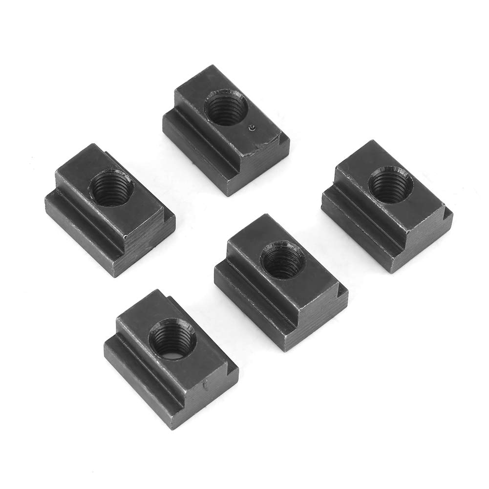 Tee Sliding Nut T Sliding Nut Block, Fasteners T Nut T-Nuts T Slot Nut, T-Slot Nut, for Connection for T-slot aluminum extrusion(M8)