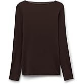 Intimissimi Woman's Ultralight Cotton Bateau Neck Top