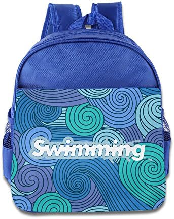 Swimming Team Multipurpose RoyalBlue Child School Bag Outdoor Backpack