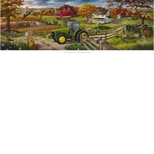 Great American Puzzle Factory John Deere 100 Years of Farming 500 Piece puzzle