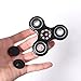 Cool Black Tri-Spinner Fidget Toy Smooth Surface Finish Ultra Durable Non-3D printed