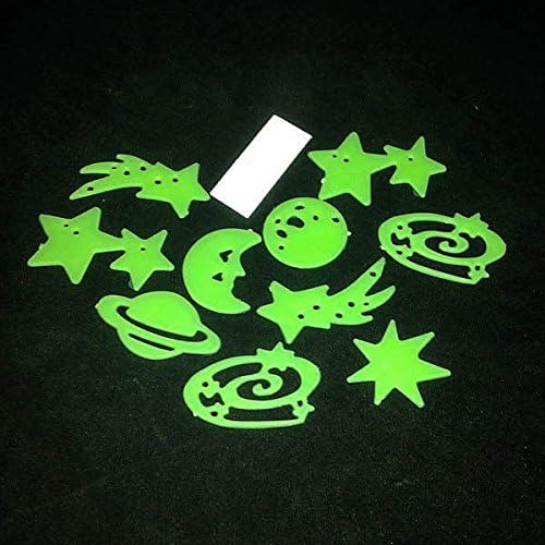 Hot New Glow In The Dark Vinyl Kids Baby Home Decor Room Wall Sticker Decals "star04"set31